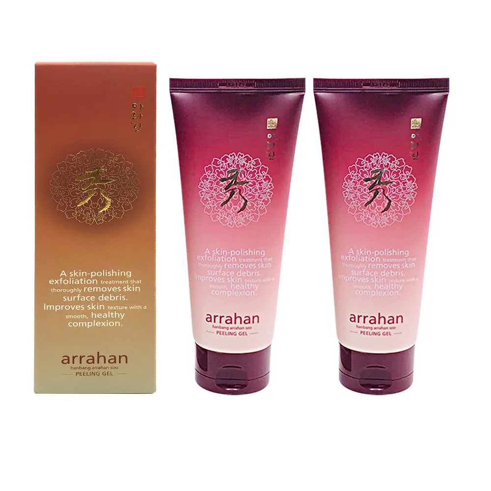 【韓國美膚】Arrahan 秀 韓方檸檬煥白去角質凝萃180ml(超值２入)