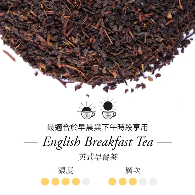 【TWG Tea】時尚茶罐雙入禮盒組 英式早餐茶100g+法式伯爵茶100g(黑茶)