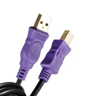 【ATake】USB 2.0 24K 鍍金接頭連接線1.8米 A公-B公裸線(連接線)