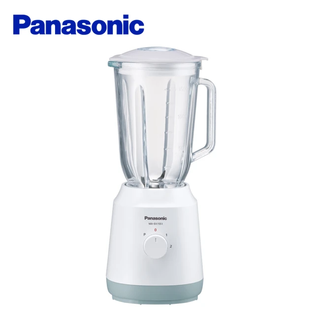 【Panasonic 國際牌】1.5L玻璃杯果汁機(MX-EX1551)