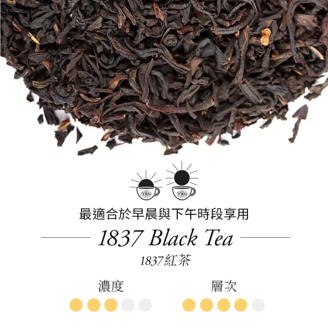 【TWG Tea】手工純棉茶包 1837黑茶 15包/盒(1837 Black Tea;黑茶)