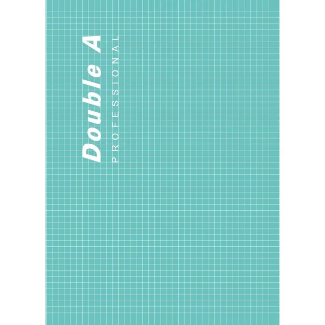 【Double A】小清新-膠裝筆記本-方格內頁(B5 x 20本)