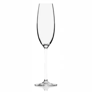 【LUCARIS】無鉛水晶香檳杯 LAVISH系列 245cc 6入組(香檳杯)