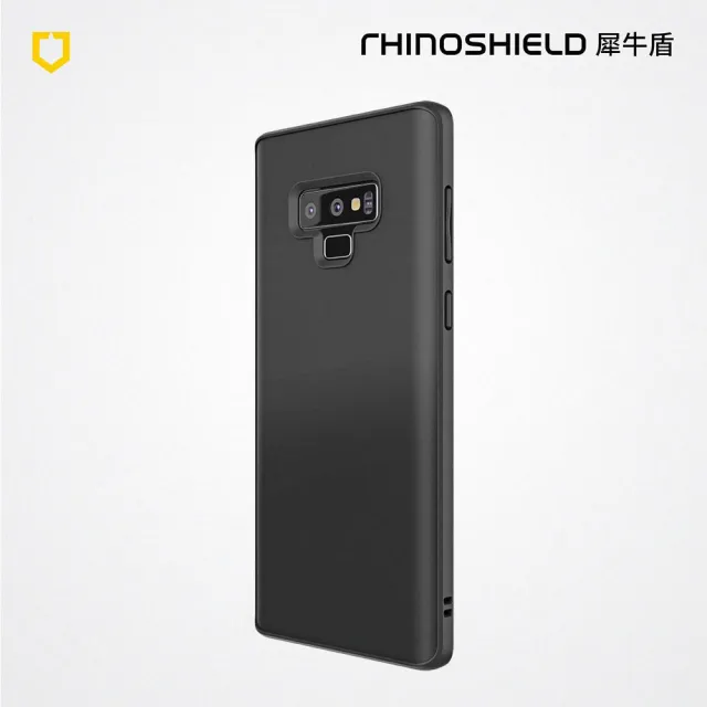 【RHINOSHIELD 犀牛盾】三星Samsung Note 9 SolidSuit防摔背蓋手機保護殼-經典黑(獨家耐衝擊材料 原廠出貨)