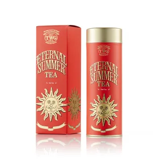 【TWG Tea】頂級訂製茗茶 盛夏緋紅 120g/罐(Eternal Summer Tea;南非國寶茶)