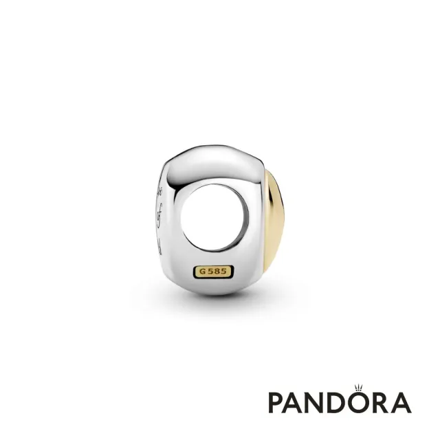 【Pandora官方直營】圓拱金心串飾-絕版品