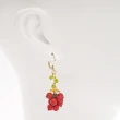 【Palnart poc】酸甜夢寐火紅野莓耳環(日本品牌)