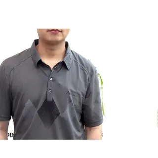 【ODLO】男 銀離子抗UV短袖運動POLO衫(201042 灰)