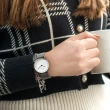 【Nordgreen】ND手錶 Native 本真 32mm Lille 深空灰殼×白面 深空灰米蘭錶帶(NR32GMMEGUXX)