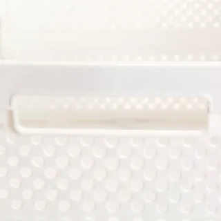 【NITORI 宜得利家居】折疊收納箱 BULLE WH(可折疊 收納箱 收納盒 整理盒)