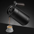 【LEIDFOR】L1006 法壓真空保溫咖啡壺950ml(304雙層不鏽鋼 高密度濾網)