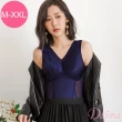 【Daima 黛瑪】塑身衣M-XXL/沙漏型連身平口美體雕塑養護束衣(丈青)