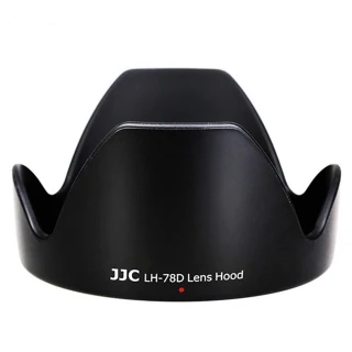 【JJC】副廠相容佳能Canon原廠EW-78D遮光罩LH-78D(適EF-S 18-200mm F3.5-5.6 IS 28-200mm F/3.5-5.6 USM)