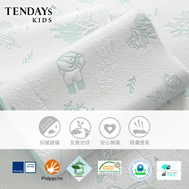 【TENDAYS】珊瑚海兒童護脊床墊6尺加大雙人(18cm厚 記憶厚床墊)