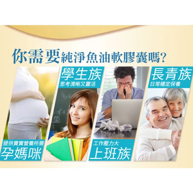 【Esmond Natural 愛司盟】純淨魚油軟膠囊1瓶 (60顆/瓶)