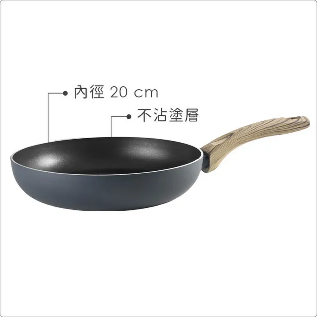 【IBILI】Boj不沾平底鍋 20cm(平煎鍋)