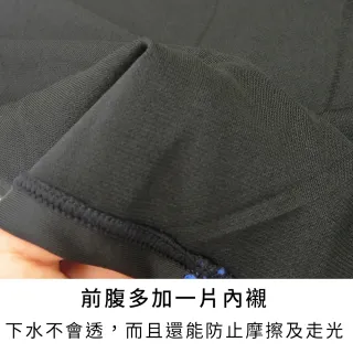 【尚芭蒂】附贈同款泳帽 男泳褲M-2L/酷感跳色修身三分泳褲-紅白/彈性/不變型/修身