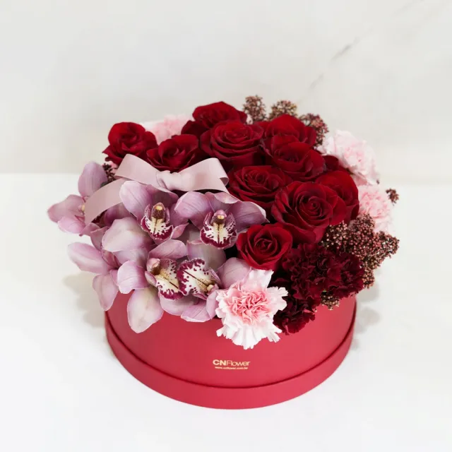 【CNFlower 西恩】瑰麗祝福 鮮花禮盒(送禮/買花/花禮/鮮花/驚喜)