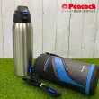 【Peacock 日本孔雀】極酷運動 直飲不鏽鋼保冷保溫杯 1000ML(附手提杯套+背帶)(保溫瓶)
