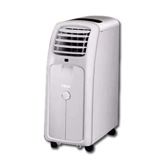 TECO東元 8000BTU多冷暖型移動式冷氣機 MP25FHS，具備5秒急速降溫、隨插即冷功能，並有獨立除溼與自動左右擺風設計，廣角送涼效果佳，適用4-6坪空間，輕便易移動，適合居家與戶外使用。室內機尺寸為270x695x480mm，耗電量為950W/850W，能源效率等級為無，產地為中國。
