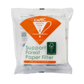 【日本三洋產業CAFEC】總代理 CAFEC SFP環保型濾紙 2-4人份(SFP4-100W)