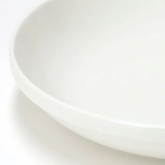 【NITORI 宜得利家居】可堆疊深盤 DAY VALUE WH 23CM(盤子 深盤 可堆疊 DAYVALUE)