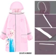 【TDL】迪士尼冰雪奇緣兒童雨衣書包雨衣輕量雨衣附收納袋 DHF9627(平輸品)