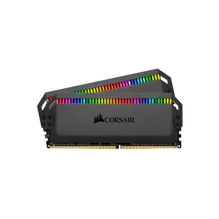【CORSAIR 海盜船】DOMINATOR RGB 16GB DDR4 DRAM 3600MHz C18記憶體套件-黑