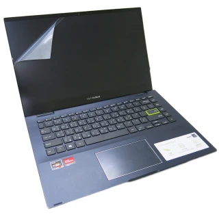 【Ezstick】ASUS VivoBook Flip 14 TM420 TM420UA 靜電式筆電 螢幕貼(可選鏡面或霧面)