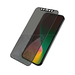 【PanzerGlass】iPhone 12 / 12 Pro 6.1吋 2.5D耐衝擊高透鋼化防窺玻璃保護貼(黑)