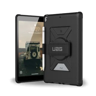 【UAG】iPad 10.2吋耐衝擊旋轉式保護殼-黑(UAG)