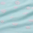 【annypepe】成長內衣 短版背心型 莫代爾 V3 超涼感 花之舞-琉璃藍130-165(成長型內衣 少女內衣)
