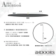 【iINDOORS 英倫家居】Loft 簡約設計時鐘(樺木黑針30cm)