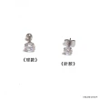 【ENANSHOP 惡南宅急店】鈦鋼水鑽耳環2入組 各種尺寸任選 鋼球款 耳針款 韓國流行 耳環 耳針-04