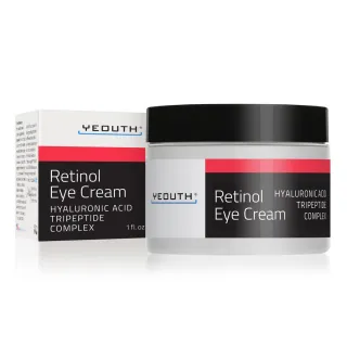 【YEOUTH】全效逆齡A醇眼霜-含玻尿酸+三肽複合物(解決眼周肌膚問題2.5%A醇眼霜)