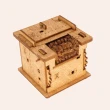 【德國進口】Cluebox 密室逃脫 解謎藏寶遊戲盒 薛丁格的貓款 加贈日晷木製藝術品