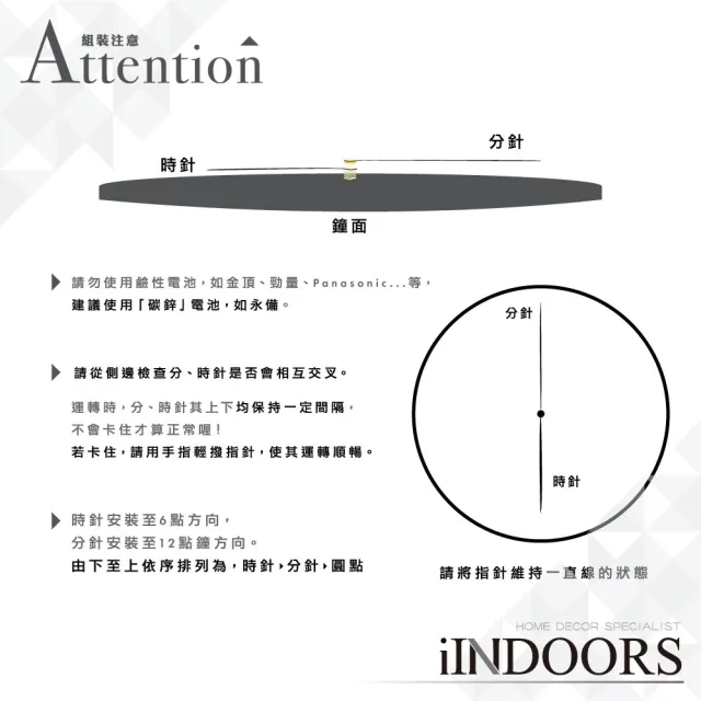 【iINDOORS 英倫家居】Loft 簡約設計時鐘(樺木胡桃30cm)