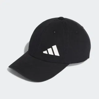 【adidas 愛迪達】帽子 老帽  遮陽帽 棒球帽 黑 GT4800(2823)