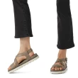 【SOREL】女款城市漫遊系列厚底涼鞋(米灰色)
