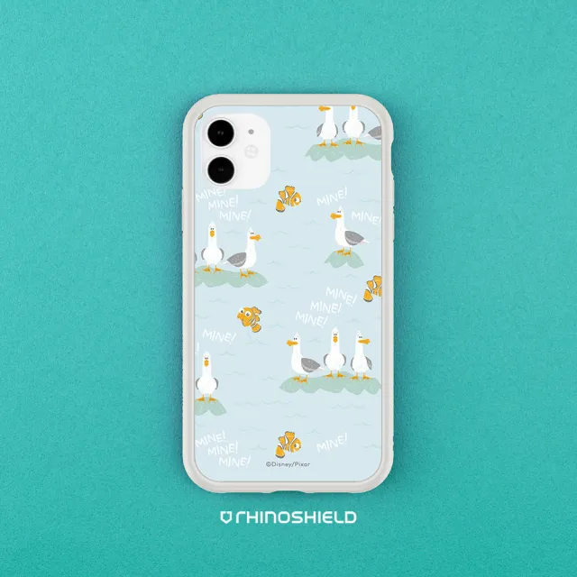 【RHINOSHIELD 犀牛盾】iPhone X/Xs/XR/Xs Max Mod NX邊框背蓋手機殼/海底總動員-海平面派對(迪士尼)