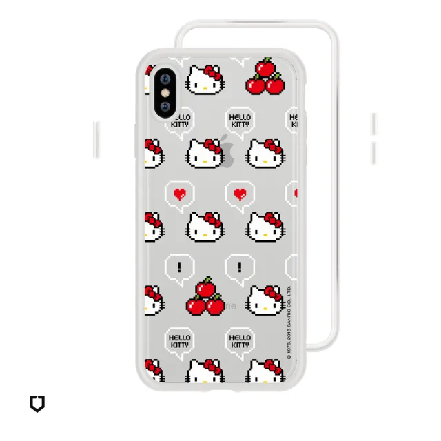 【RHINOSHIELD 犀牛盾】iPhone X Mod NX邊框背蓋手機殼/Retro Hello Kitty(Hello Kitty手機殼)