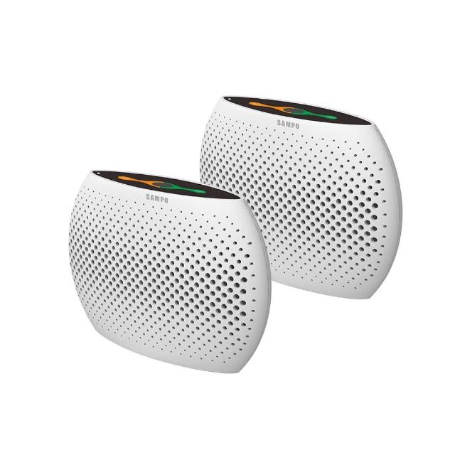 【SAMPO 聲寶】無線綠能除濕器/迷你除濕機-2入組(DN-Z21251L)