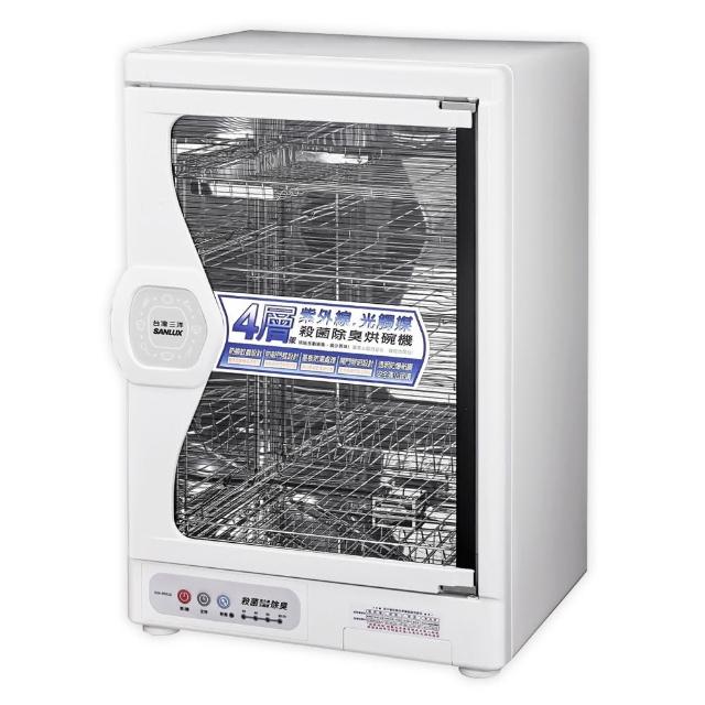 SANLUX臺灣三洋 SSK-85SUD烘碗機，桌上型設計，適合5-6人家庭使用。免安裝即用，專屬烘乾功能有效去除餐具濕氣，尺寸緊湊(寬)470╳(深)360╳(高)710mm，重量僅15kg，110V電壓，臺灣產地製造，BSMI許可字號R33588，全機1年保固。高效消毒烘乾，保持餐具乾淨衛生，完美解決廚房收納問題。
