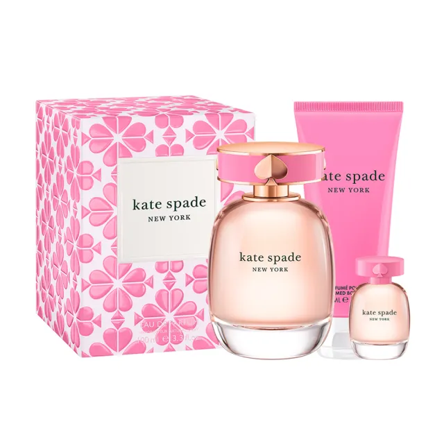 【KATE SPADE】桃氣甜心淡香精100ml(贈隨機身體乳100ml+小香*1.專櫃公司貨)