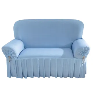 【格藍傢飾】歐式經典裙襬涼感沙發套1+2+3人座(多款可選)