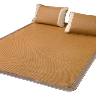 【莫菲思】雙人加大籐蓆 冬暖夏涼 可折疊 涼感 冬夏兩用 涼墊 床蓆