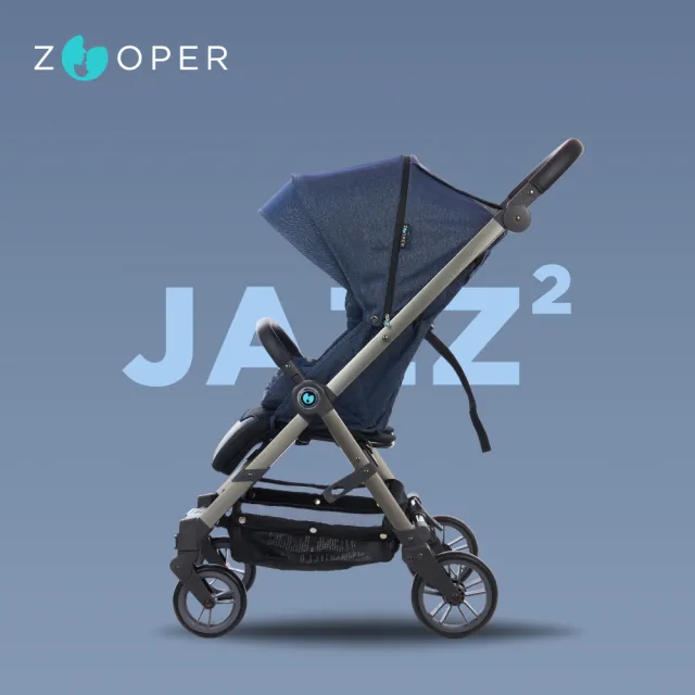 【Zooper】Jazz2 全能小戰車 - 全配款(時尚 可平躺 可登機 嬰兒手推車)