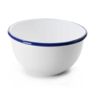 【IBILI】琺瑯餐碗 藍14cm(飯碗 湯碗)