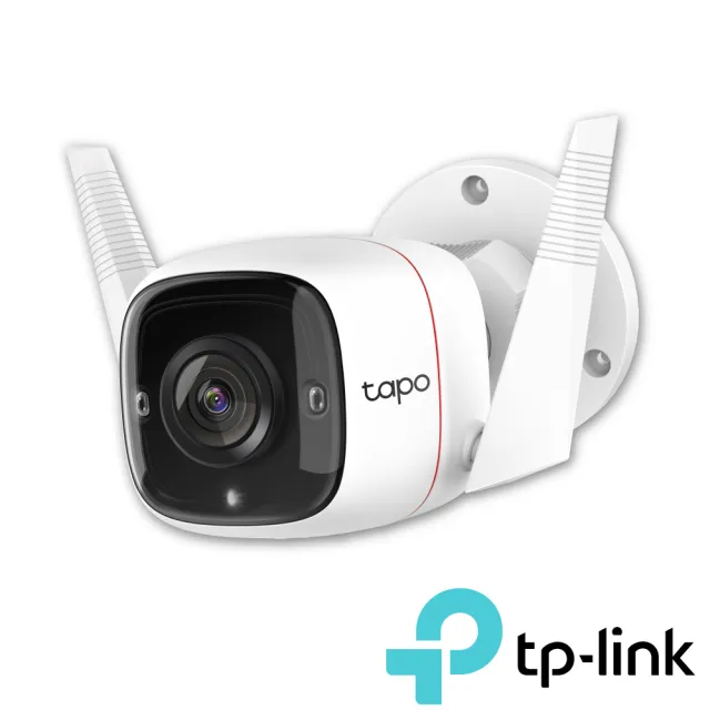 (戶外室內1+1)【TP-Link】Tapo C110 300萬畫素 高解析度 家庭防護+Tapo C310 3MP高解析度 戶外防水IP CAM