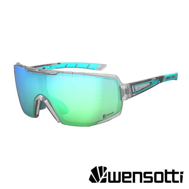 【Wensotti】運動太陽眼鏡/護目鏡 wi6915系列 SP高功能增豔鏡 多款(抗藍光/墨鏡/抗UV/路跑/單車/自行車)